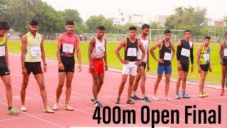 400m Men's Open Final -1 U.P State Under 23 and Open Athletics Championship Lucknow 2021