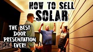 How To Set a Solar Appointment with The Red Snapper #8 - Door to Door Solar Sales