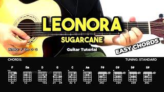 Leonora - Sugarcane | Easy Guitar Chords Tutorial For Beginners (CHORDS & LYRICS) #guitarlesson