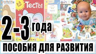 Развивающие пособия для занятий ребенку 2-3 лет. Пособия для развития детей. Какие пособия купить?