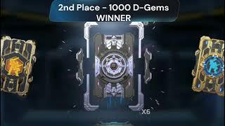 WAR ROBOTS: 3000 D-GEMS GIVEAWAY RESULTS!