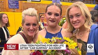 Magna teen fighting for her life after ‘car surfing’ accident