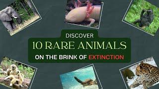 Discover 10 Rare Animals on the Brink of Extinction | Wild Animals Explore