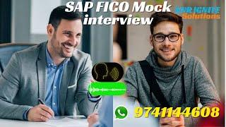 FICO Mock interview #sapfico #mockinterview