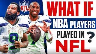 What if NBA players played in the NFL  #Nfl #nba