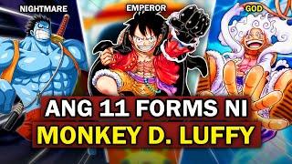 LAHAT ng 11 Transformations ni LUFFY Explained!! (Start to Latest) | One Piece Tagalog