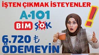 İŞTEN ÇIKMAK İSTİYORUM !! NE YAPMALIYIM ?!