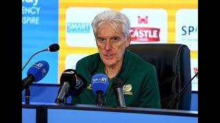 Coach Hugo Broos reflects on Bafana Bafana's impressive 5-0 Afcon qualifier thrashing of Congo.