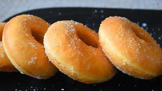 Soft and Fluffy Sugar Coated Donuts Recipe by Lively Cooking