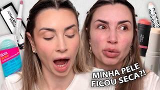 MAKE SÓ COM PRODUTOS EM BASTÃO!