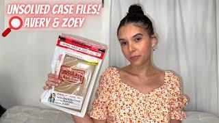 UNSOLVED CASE FILES MYSTERY MURDER GAME! AVERY & ZOEY GARDNER CASE.. let's play!