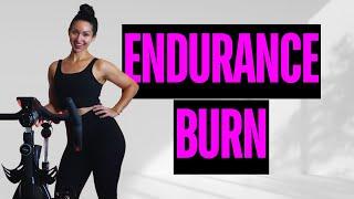 35-Min Indoor Cycling Endurance Ride // Spin bike workout