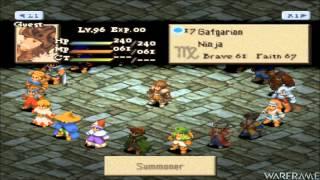 FFT | HOW TO: Get Excalibur & Ragnarok in Chapter 2 from Gafgarion