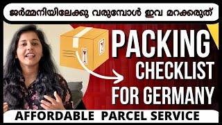 Packing List for Germany | What to Pack for Germany | Malayalam Vlog| Eng CC