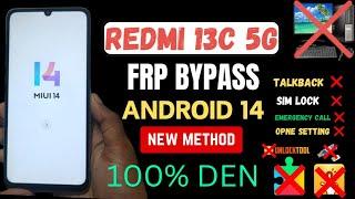 redmi 13c 5g frp bypass ||  new method || redmi 13c frp bypass new update || redmi 13c frp miui 14