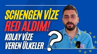 SCHENGEN VİZESİ NASIL RED ALDIM? Hangi Ülkeler Kolay Vize Veriyor? #schengenvisa #schengen