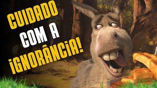 A fábula: o Burro e a Cobra