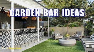 Garden Bar Ideas For Entertaining Party