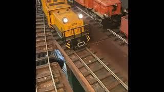 LGB TRACK CLEANING LOCO LIGHTS SOUND. SEE ON YOUTUBE.