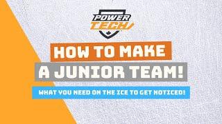 What you NEED to make a JUNIOR HOCKEY TEAM | Coach Andy