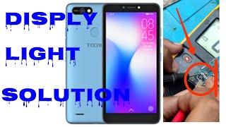 Tecno (b1f) pop 2f disply light solution full teach english n hindi