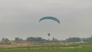 Take off at the vegetable field? Powered Parachute Flight on Weekends