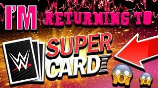 I AM RETURNING TO WWE SuperCard Season 8! KING Noology (The Greatest Player) IS BACK BAY BAY!!!