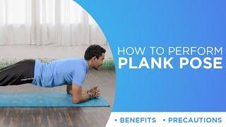 How to Plank | The Plank Exercise | Benefits & Contraindications | Yog4Lyf