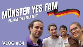 Vlog #034: Münster YesFam, ft. Dave the Legendary #vlogsvideo #vlogs #amorsans