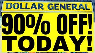 90% OFF!! | STARTS TODAY!! | PLUS $1 CEREAL!! DOLLAR GENERAL!!