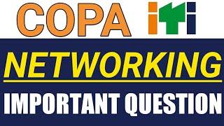 COPA Networking MCQ computer questions and answers important for ITI Theory Exam 2023-24 NCVT SCVT