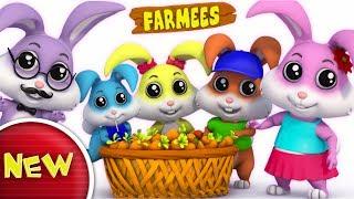 Rabbit Finger Family | Nursery Rhymes For Kids | Baby Songs | Children Rhymes by Farmees