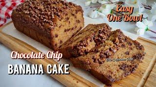 Banana Cake Recipe | Chocolate Chips Banana Bread | Chocolate Chip Banana Cake Recipe