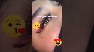 Wholesale individual eyelash extensions fast fanning packing custom vendors