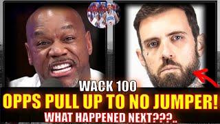 WACK 100 APPROACHED BY GOONS AT NO JUMPER STUDIOS WITH ADAM 22 & IT GOES DOWN!! 