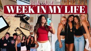 WEEK IN MY LIFE **realistic** || Studying, Busch gardens, weightlifting, etc.