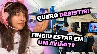 MINHA PRIMEIRA VEZ NO ESCAPE ROOM | React Restaurante de Avião + Histórias | Cortes da Valentiti