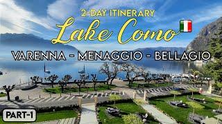 Lake Como, Italy |  2 Day Itinerary & Travel Budget | Menaggio, Bellagio, Varenna Travel Vlog