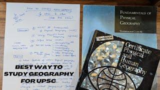 How to breakdown and study Geography for UPSC and other State exams by Manuj Jindal IAS AIR 53