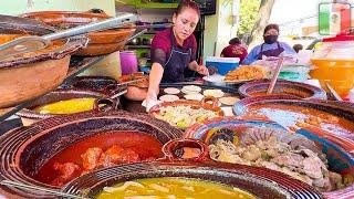 El Paraíso de los TACOS de GUISADO  Te RETO que pruebas TODO + 6 HORAS TOUR de Gastronomía en CDMX