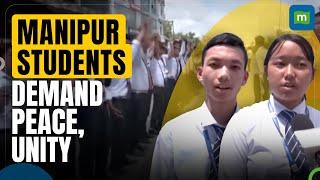 Manipur Students Protest Ongoing Violence, Demand Peace | Manipur Crisis