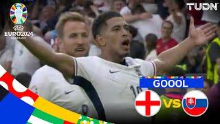 ¡GOLAZO DE CHILENA DE BELLINGHAM! - Inglaterra 1-1 Eslovaquia | UEFA EURO 2024 - 8vos | TUDN