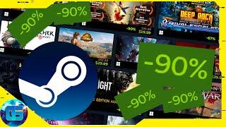 Top 30 Steam Games at 90% Off | Steam Winter Sale 2025