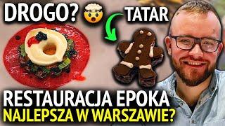 RESTAURACJA EPOKA: najlepsza w Warszawie? Jem u zwycięzcy Top Chef Polska (pracował w Atelier Amaro)