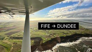 Flying from Fife to Dundee in the Zenith Cruzer