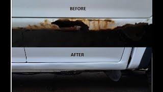 Repairing Rocker Panel Rust