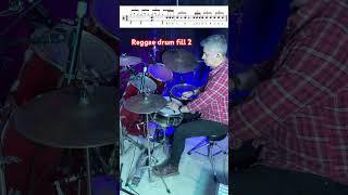 Reggae drum fill 2 #drums #reggae