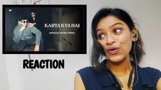 KARTA KYA HAIN | KARMA X RAFTAAR |  Reaction Video | HipHop Vibes | Jiya