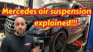 The most thorough explanation of Mercedes-Benz Airmatic air suspension