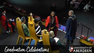 University of Aberdeen Graduation Celebrations 2022, Saturday at 11am